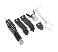 Acouto 6 Pcs Drain Cleaner Cutter Set Efficient Unclogging Pipeline Dredging Machine Cutting for 5/16 Inch to 3/4 Inch Drain Snake Cable Accuracy Drainage Designed The RV Kit 6 Tackle