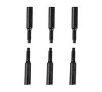 Acouto 6 Pcs String Locking Screw Black Metal Anti Breakage Guitar Tremolo Bridge Saddle Screws Tone Support Breakage Maintain of PREVENT and the Help Locking String