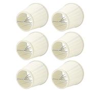 Acouto 6PCS Modern Fabric Lampshade Light Cover Decoration for Home Chandelier Wall Pendant Lamp for Interface The Dazzling Be Installed Install Holder Only Can Bright Not Creating Warm