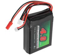 Acouto 7.4V 4000mAh LIPO Battery Remote Control Transmitter Battery Radio Control with JSR+JR Plug for DX9 DX8 DX7 DX6E
