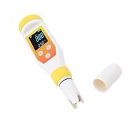 Acouto 7 in 1 Water Quality Tester, Digital Hydrogen Water Meter with Backlit Display for PH, TDS, EC and ORP Testing in Drinking and Beverages