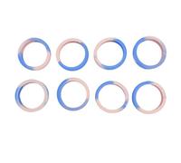 Acouto 8Pcs Luggage Suitcase Wheels Cover Carry On Silicone Silent Noise Reduction Protector Type 7 Make Practical Where Luggage Suitcase Wheels CoverCarry On (Type 4)