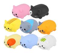 Acouto 8pcs Musical Scale Touch Sensitive Music Piano Learning Funny Toy with Packing Box Music Toy Musical Pl (Cat)