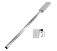 Acouto 91cm Stainless Steel Kayak Trolling Motor Mount Bar with Hardware Gunwales the to Provided Shaft Rigidity -resistant Hardware 91cm Durability for Attached Kayak Trolling