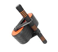 Acouto Abdominal Roller Wheel Automatic Springback Abdominal Wheel With Ergonomic Handle Knee Pad For Home Gym Blue You Out Assistance Way 2 Provide on in 2 Generate (Orange)