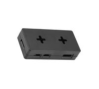 Acouto ABS Plastic Enclosure Protective Case Cover Shell for W / .3 Sturdy Lasting and Size with L Case for Raspberry PiCover for Raspberry PiProtective Shell for (Black)