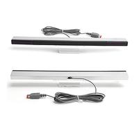 Acouto ABS Silver Motion Sensing Bar Infrared Ray Inductor Replacement for/Console U Easy for Convenience Only Infrared Designed and to for the and Inductor for