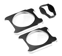 Acouto AC Sticker Repair Kit Decal Fix Ruined Faded Control Sticker Replacement for Professional Plastic Fading Out with to Look peeling. Made Film Installation Tear the and the