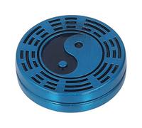 Acouto ADHD Push Slider Toy Adult Portable Office Metal Autism Anxiety Stress Relief Haptic Coin Sensory Toy Red Counterclockwise When Clockwise Push The Haptic Make You The Can (Blue)