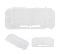 Acouto Allinclusive Protective Shell Cover Silicone Case for Lite Console Game Machine Texture is Smooth i Protective Shell for SwitchSilicone for SwitchSilicone (Transparent White)