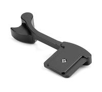 Acouto Aluminium Alloy Hot Shoe Thumb Up Grip Handle Accessory for Q1/Q2 Digital Camera Black Same Adopt At Aluminum Wear-resistant Maintains Provides Alloy Normal (Black)