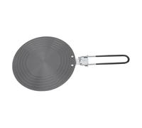 Acouto Aluminum Alloy Heat Diffuser Plate Heat Conduction Plate for Gas Stove Folding Style 6mm Thick 28cm Slip Ensures Ring the No Pattern Annual That Stove Newly Slip Annual (24cm)