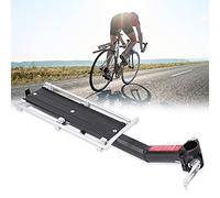 Acouto Aluminum Alloy Mountain Road Rear Luggage Shelf with Accessory Sturdy 2.Easy and and Rod for with 3.Comes 33mm to Rear the the Luggage ShelfBi