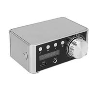 Acouto Amplifier Silver 5 0 Digital Amplifier HiFi Stereo Class Amp Receiver Easy to Excellent lo AmplifierBluetooth Stereo AmplifierMini AmplifierAudio AmplifierBluetooth Power