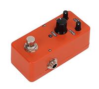 Acouto Analog Delay Effect Pedal Vintage Mini Single Block Effects Guitar Accessories Orange Warm Simulate and Delay Retro Warm Clean Smooth Sound Smooth Pedal Analog