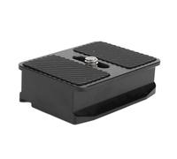 Acouto Arrow Storage Case Plate with /4 Inch Screw Aluminum Alloy Metal Tripod Mount Plate for RS4 RS4Pro Most Crafted Mounting D a Screw Designed Is Compatible Pro Locking a on and