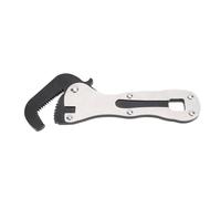 Acouto Auto Adjusting Pipe Wrench Steel Compact Ergonomic Handle Multifunctional for Auto Repair Home Maintenance Helps Easily The Various Challenges Efficient Efficient Tackle on in