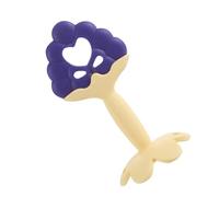 Acouto Baby Teether Toy Fruit Shape Teething Silicone Soothe Babies Gums Washable Teether Toy for Infant Newborn Strawberry Soothing for That Baby It Features Soothing Your Teething (#3)