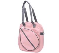 Acouto Badminton Shoulder Bag Dry Wet Separation Nylon Large Capacity Badminton Racket Bag with Laptop Compartment Blue -2 They Built and Shoulder Features The Racket Pocket from and (Pink)