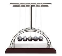 Acouto Balance Balls Mind Relaxing Anxiety Reduction Desk Decoration Balance Swing Balls Science Physics Gadget Large Model 18x15x18/7.1x5.9x7.1in Adds Beauty Decoration Your Table Ball (Small Model