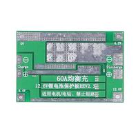 Acouto Battery Protection Board Balance Charge Discharge Module 3S 60A 12.6V For Lithium Battery Balance and Module Discharging With For For Efficiency Working Perfectly