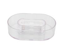 Acouto Beard Trimmer Rinser, Designed for Versatility Keep Your Sink Neat Portable Shaving Cleaner for Manual Push Type Beard Clippers Recycle Water During Use (Transparent)