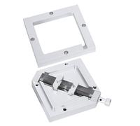 Acouto BGA Reballing Station Diagonal Stencil Solder Aluminum Alloy Rework Kit HT?90 90x90 BGA Reballing Statio