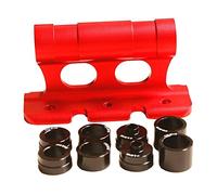 Acouto Bike Fork Mount Archery Storage Box/Cover Thru Axle Carriers Front Fork Block Car Roof Rack Carriers for 5x100mm 12x100mm 15x100mm 15x110mm Not to Wear-resistant High Bearing Alloy Made (Red)