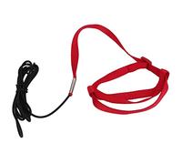 Acouto Bird Chest Harness Leash Lightweight Bird Harness Leash Bite Tolerant Parrots Flying Rope with Elastic Rope for Parrots Flying Training Walking Attending Party Adjustable (M)