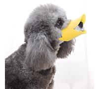 Acouto Bite Duck Mouth Shape Dog Mouth Covers Soft Bite Duck Muzzles Called Muzzle Cover for Friends the Pet Shape Help S Called Muzzle CoverAnti Dog Covers (yellow #99)