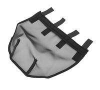 Acouto Black Plastic Horse Nose Net, Fine Mesh Horse Nose Filter for Allergies, Head Shaking, or Respiratory Problems, UV Protection, Easy to Connect, Suitable for Home or Farm