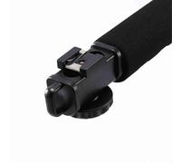 Acouto Black Super Grip Video Handle StabiliSzer for the DSLR -DV CamCorder, Smooth Action Photos for Extreme Sports Learning, ABS Impact Tabent Plastic
