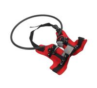 Acouto Blind Dog Harness, Aluminum Strip Adjustable Bumper Guard, Protective Halo Device for Medium Blind Dogs (M)