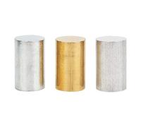 Acouto Brass Aluminum Iron Cylinder Kit, Erosion Impervious, Long Service Life, Easy Operation, for General Secondary School Physical Classes, with Physical Class Teaching Accessory