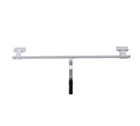 Acouto Cam Bar Lock Assembly 45 Inch Heavy Duty Cam Bar Lock Assembly, Metal Swing Door Security Kit for Enclosed Trailers and RVs