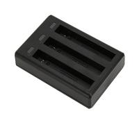 Acouto Camera Battery with Hub 3 Channel Battery Hub and 3Pcs 1700mAh Replacement with Type C Cable ONE X2 Volta Camera with HubBattery for ONE