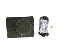 Acouto Camera Protective Case for V1, Durable PU Leather with Adjustable Shoulder Strap, Soft Lining for Scratch Guard, Built in 1 4 Inch Screw Hole for Tripod (Green)