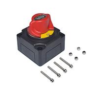 Acouto Car Battery Disconnect Switch, High Current Total Power Switch, Yacht Truck Anti-Leakage 12V 24V Vehicle Boat When Not Safely Power This Is in to Any Battery