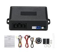 Acouto Car Keyless Entry Starter System Engine Start Alarm System 12V Car Remote Starter Stop Detection the 3 (Take Must the When the mode. Hijacking Battery Engine