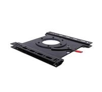 Acouto Car Swivel Mount Plate, 360° Rotation Passenger Swivel Base Replacement for Sprinter, Heavy Duty, Black, Carbon Steel + Hot Rolled Steel, 0-360 Degrees Rotation, for Various