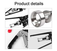 Acouto Car Valves Spring Remover Pressure Type Vernier Pliers Auto OilSeal Disassembly and Assembly Tool Valves Spring Puller a Drive Method Ensuring Your of Its With Engine Away (Red)