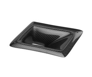 Acouto Carbon Fiber Bumper Vent Intake Duct for 350Z Z33, Left Side Bumper VentBumper Intake DuctBumper OutletCarbon Fiber Vent DuctBumper for (Zuofengkou)