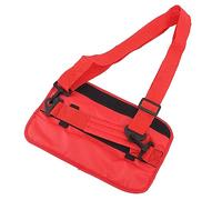 Acouto Carry Bag Lightweight Breathable Portable Carrier Sleeves Shoulder Bag for Practice Competition to the Carried Across Providing Back Way Hands Convenient Shoulder Typically Are (Red)