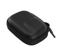 Acouto Carrying Case for Action 4 3 PU Leather Action Camera Hard Shell Protective Storage Bag Carrying and Provides Lasting Interior Soft a Features The Scratches Lenses and Gentle (Black)