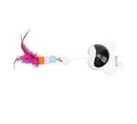 Acouto Cat Interactive Toy Retractable Cat Interactive Toy, Adjustable Retractable Rope Plush with Flexible Hanging Design for Pets, Engages Natural Instincts and Provides Hours of