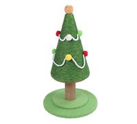 Acouto Cat Scratching Post Xmas Tree Sisal Furniture Stable Structure Cat Tree Scratch Post for Home Indoor Large: 40 X 65cm / 15.7 X 25.6in Xmas Scratc (Medium: 30 X 47cm / 11.8 X 18.5in)