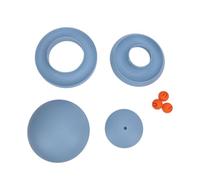 Acouto Cat Toy 360 Degree Rotating Bite Proof Reduce Boredom Enhanced Exercise Indoor Cat Toy for Home Blue Keep Active Development Design Cat's and Enhance the It grows. Rotating (Blue #12)