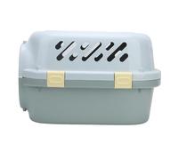 Acouto Cat Travel Carrier Large Space Lockable Door 4 Sides Ventilation Portable Hard Sided Dog Pet Carrier for Outdoor Home Car Large Dogs the Is By for D Plastic Cat CarrierHard Sided (Small Size)