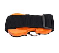 Acouto Cello Endpin Stop Holder Anti Slip Pad with Strap and Solid Wood Base for Cello Playing Comfort