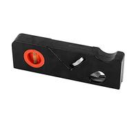 Acouto Chamfer Plane for Wood Manual Woodworking Corner Flattening Tool Trimming PlanerBlack and Good Horizontal Vertical Thick The Firm Bubble Alloy Adopts Have (Black)